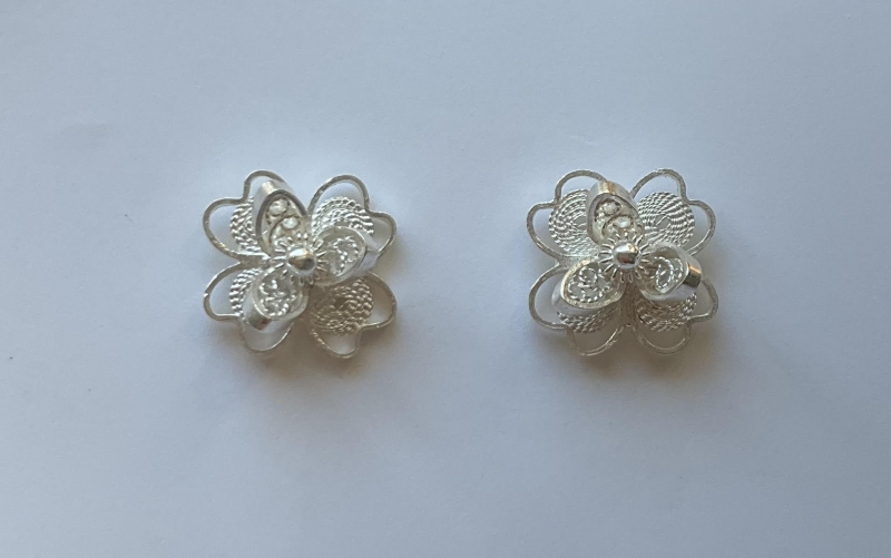 Lotus Silver Earrings